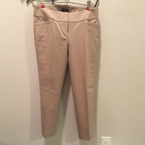 Loft petite tan/khaki colored dress pant